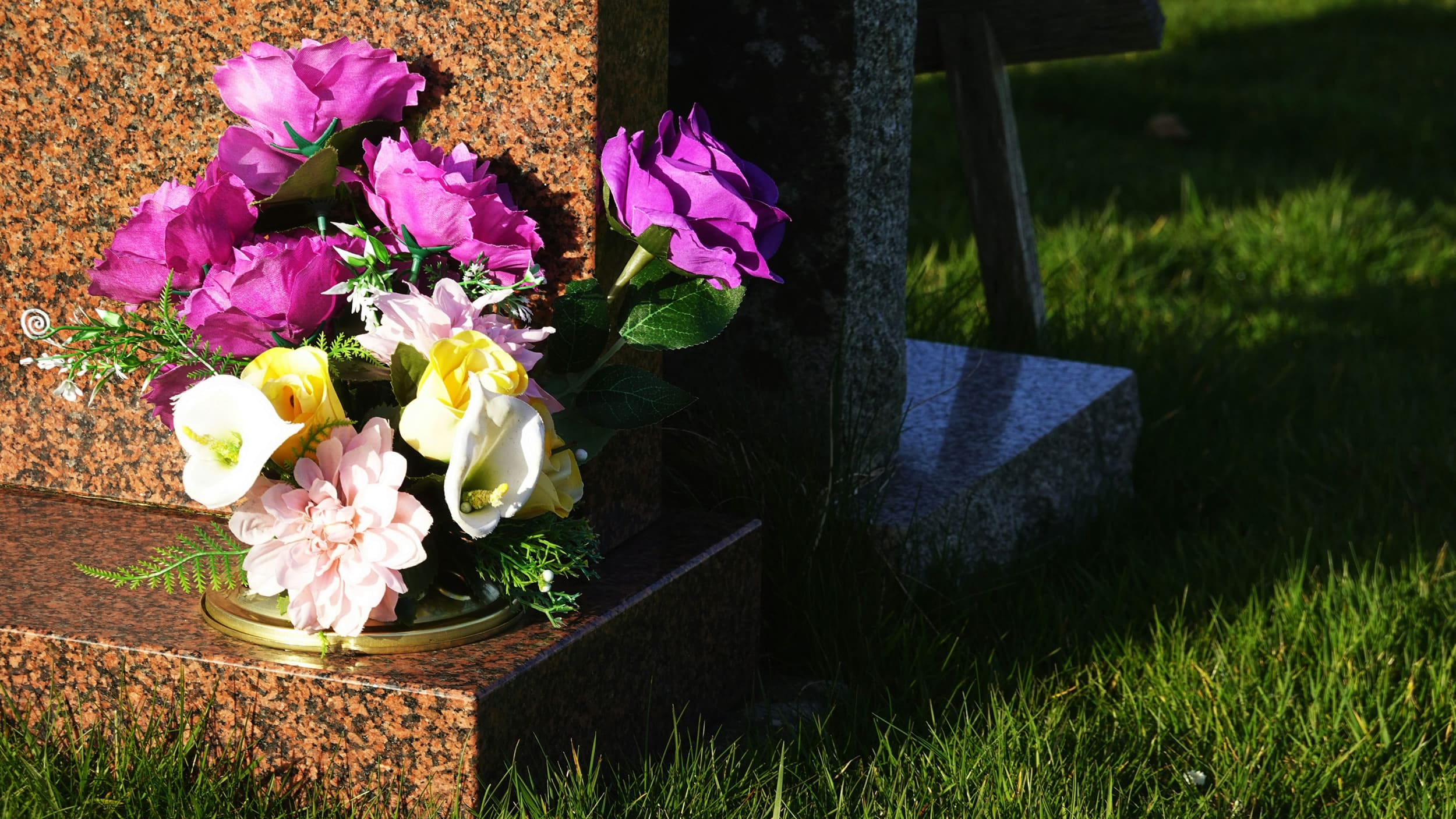 Timeless Floral Designs for Headstones
